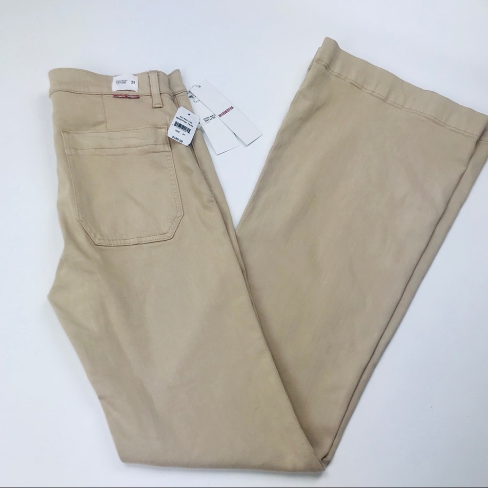 Hudson High Waist Taylor Flare Leg Pants